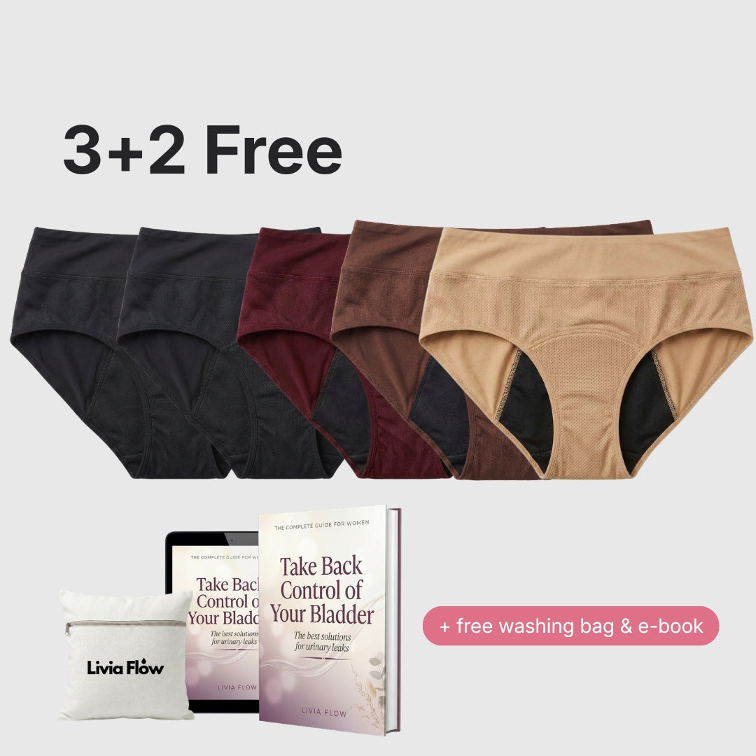 Livia & Julia's - Original Leakproof Knickers (3+2 Free)