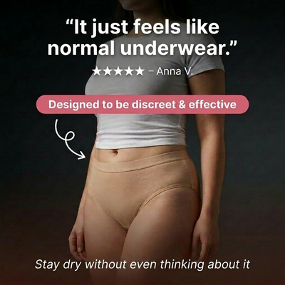 Lia - Mid Waist Leakproof Knickers (3+2 Free)